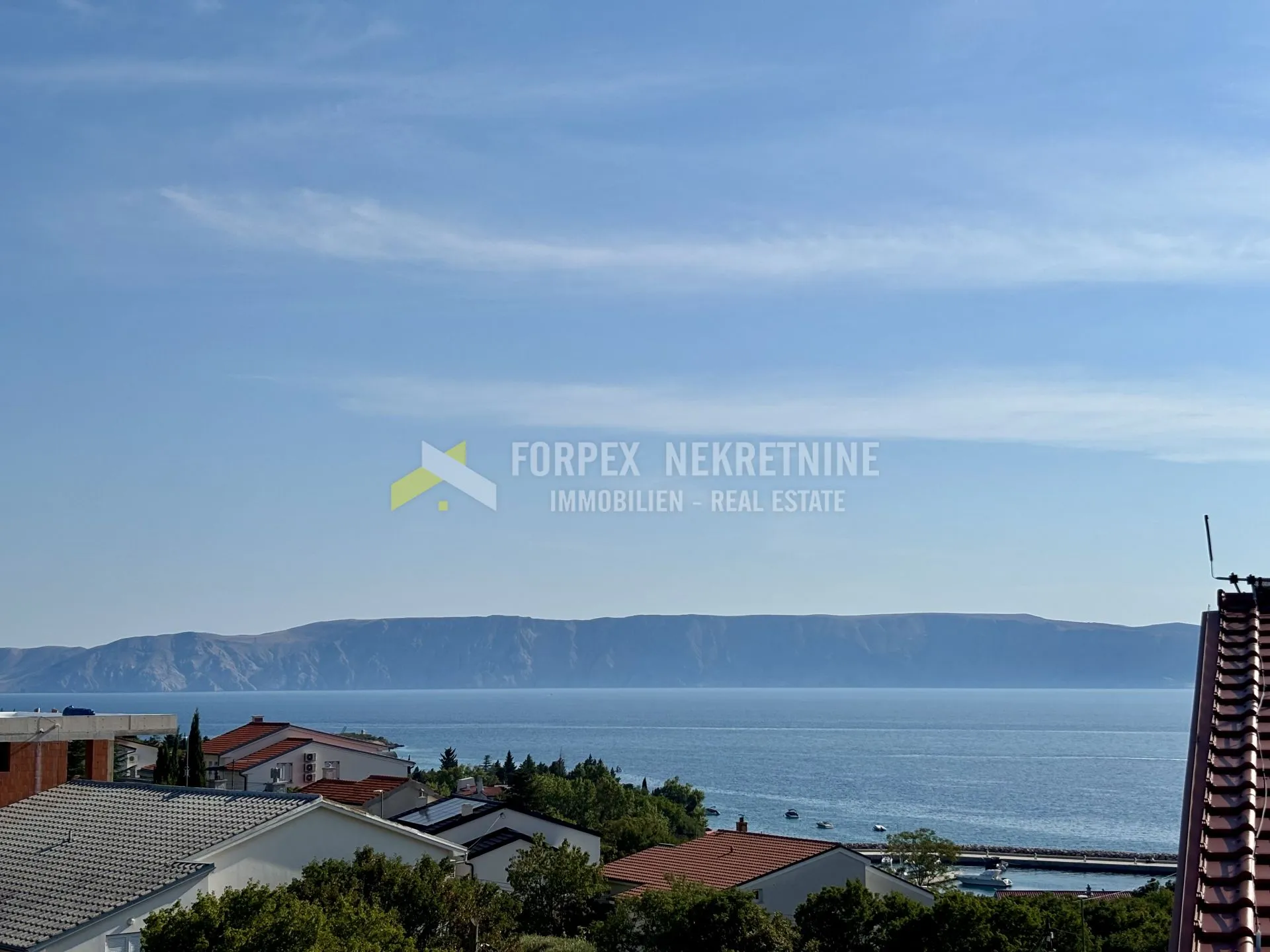 novi vinodolski-klenovica, stan 2s+db, pogled - slika 4