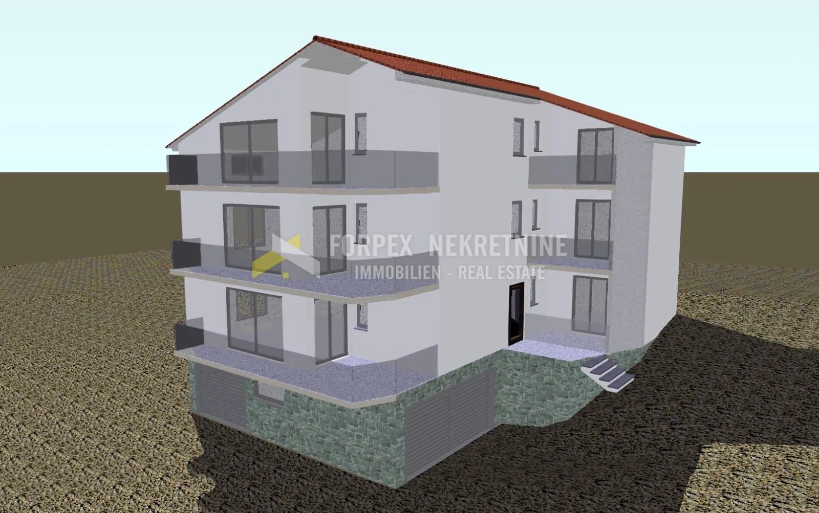 novi vinodolski-stan u novogradnji 100 m2 - slika 3