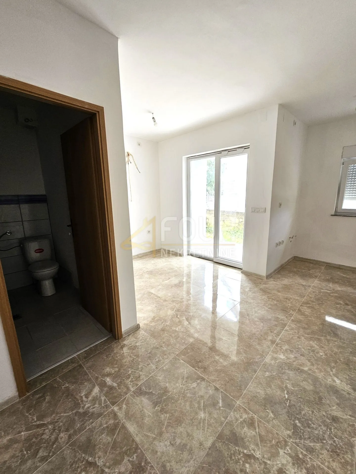 otok krk, šilo, novogradnja, 39.40m2, 2s+db, lođa, pogled na more - slika 5