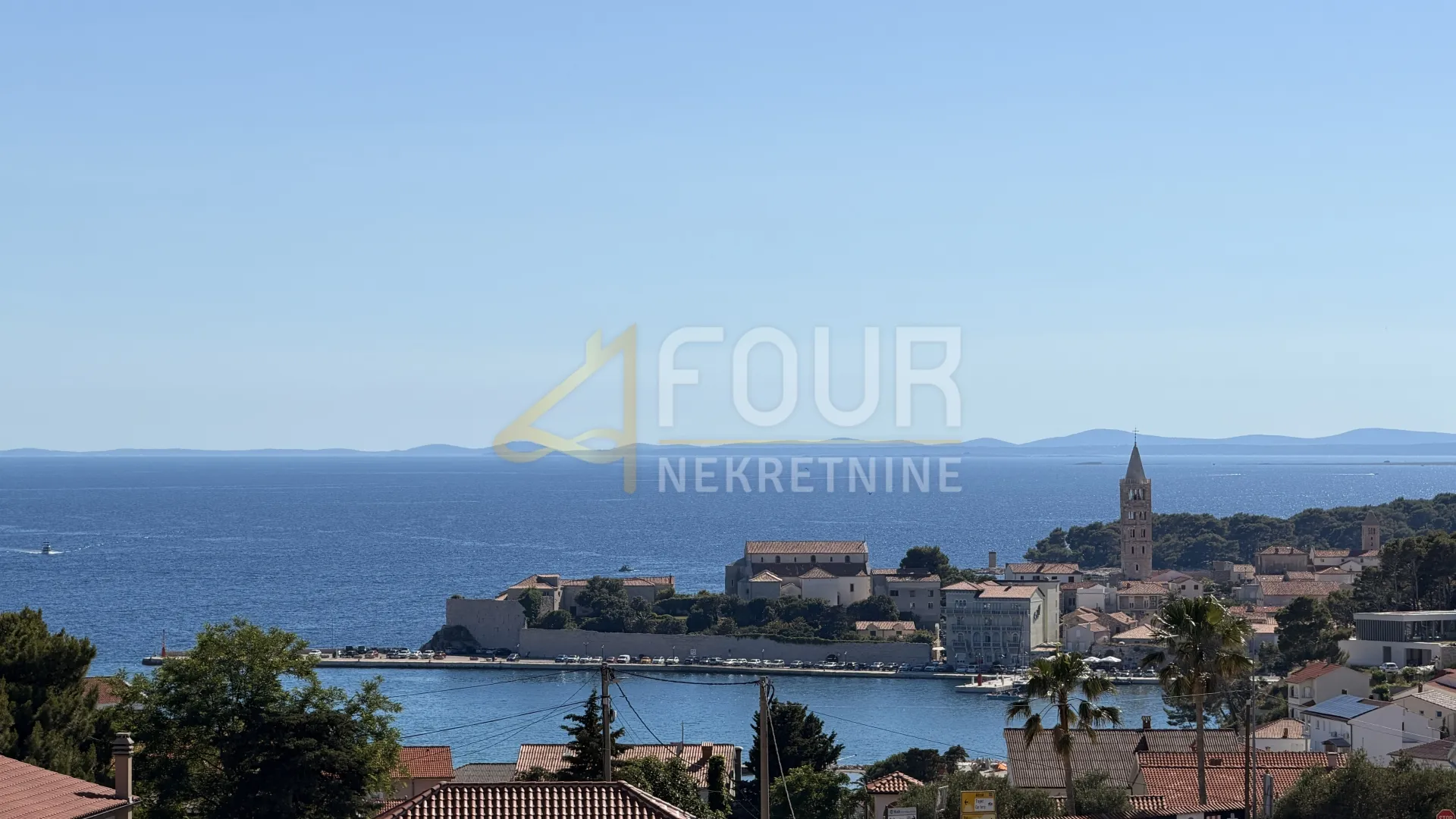 Otok Rab, Banjol, 2s+db, balkon, pogled na more - Banjol, Rab