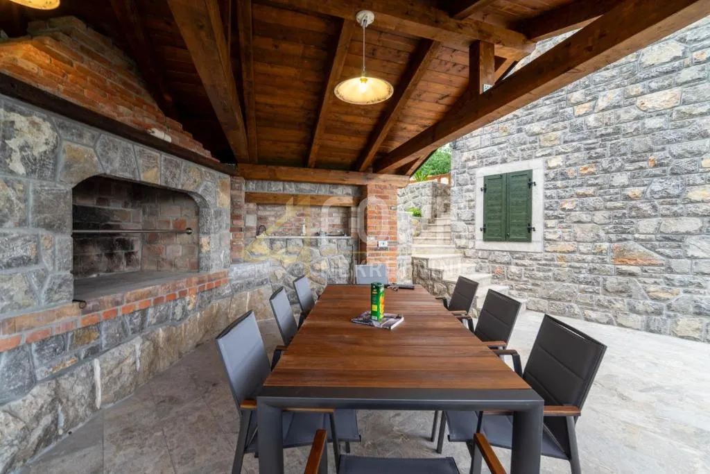opatija, poljane, kuća s bazenom i panoramskim pogledom na more - slika 18