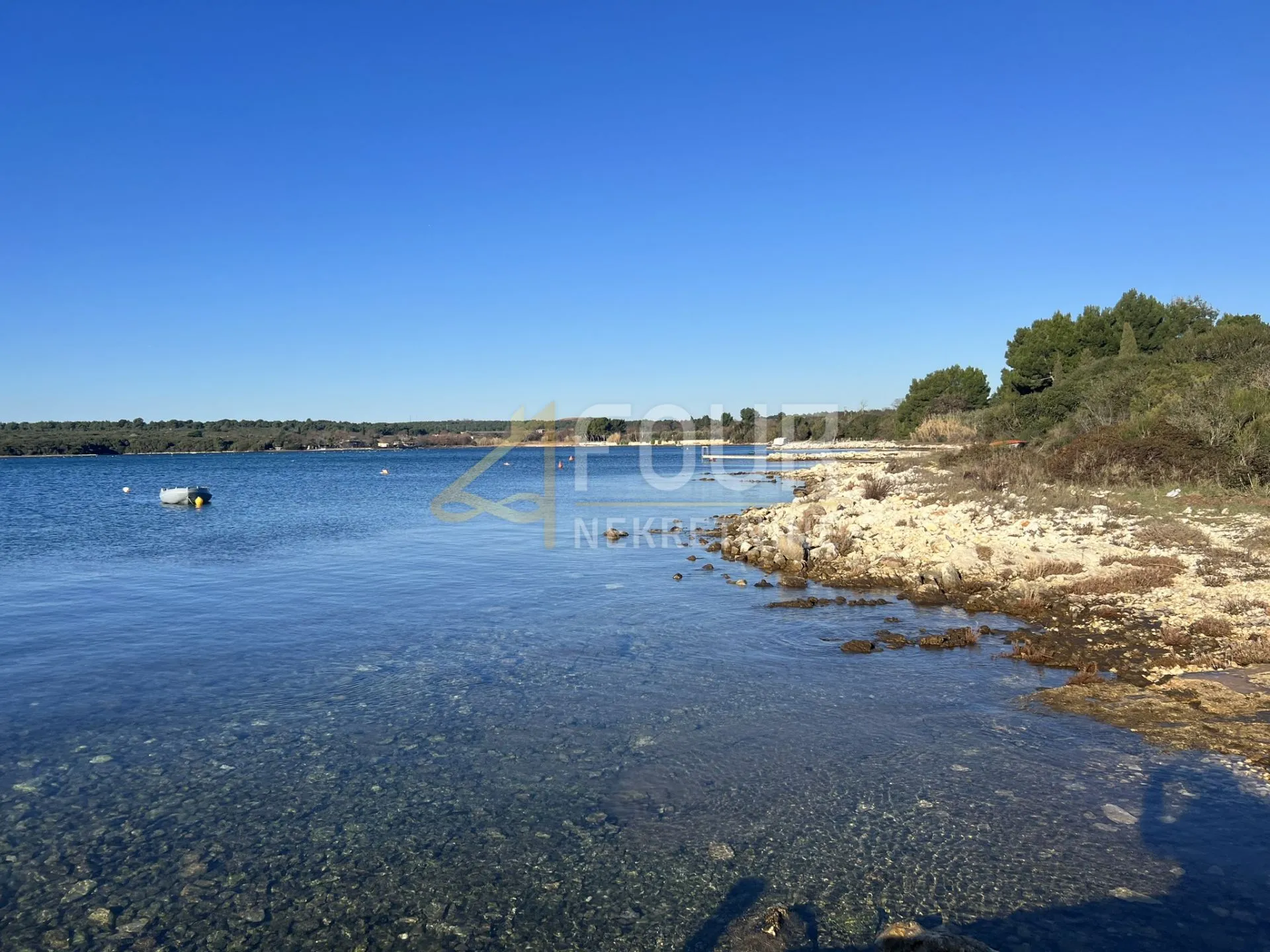 Istra, Medulin, građevinsko zemljište 100m od mora