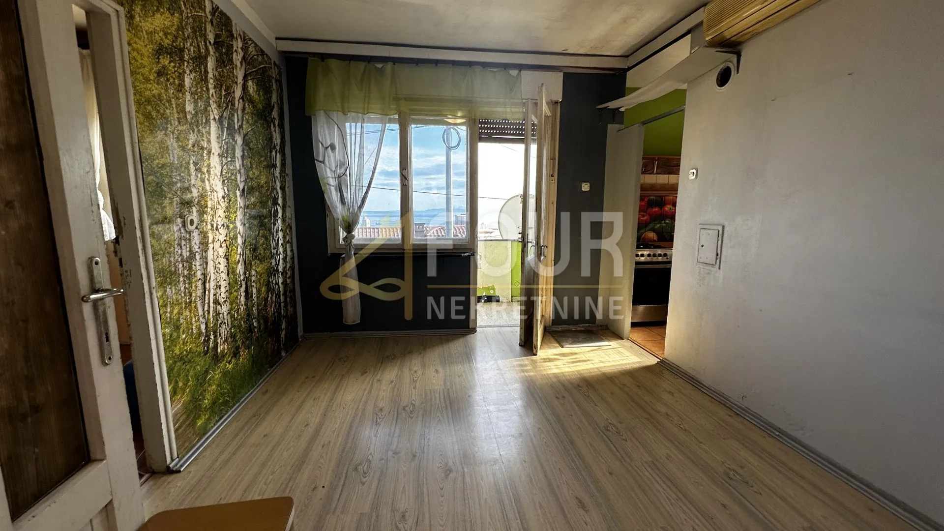 rijeka, trsat, 74.83m2, 3s+db, pogled na more, lođa, okućnica - slika 5