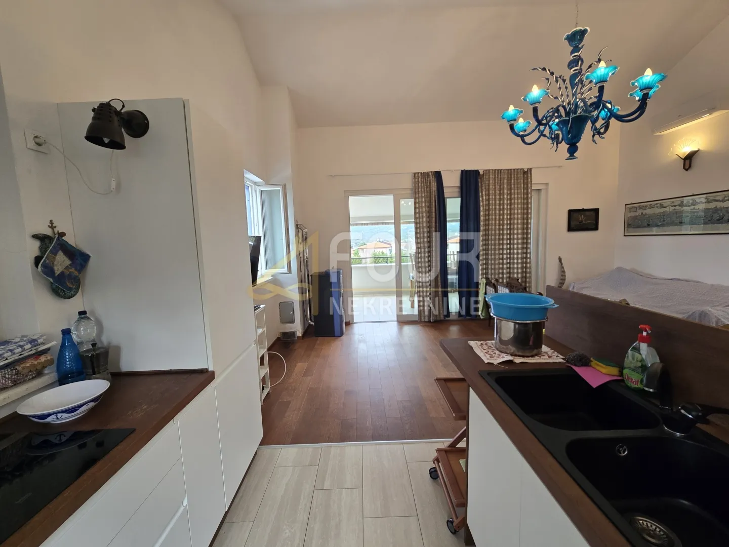 cres, 120.98m2, 2s+db, lođa, pogled na more - slika 5