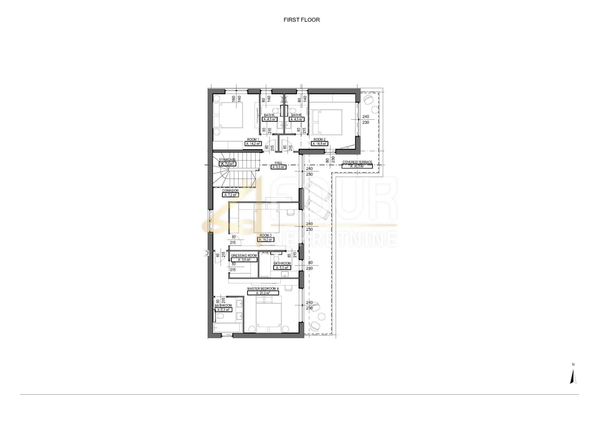 opatija, novogradnja, vila s bazenom i panoramskim pogledom - slika 14