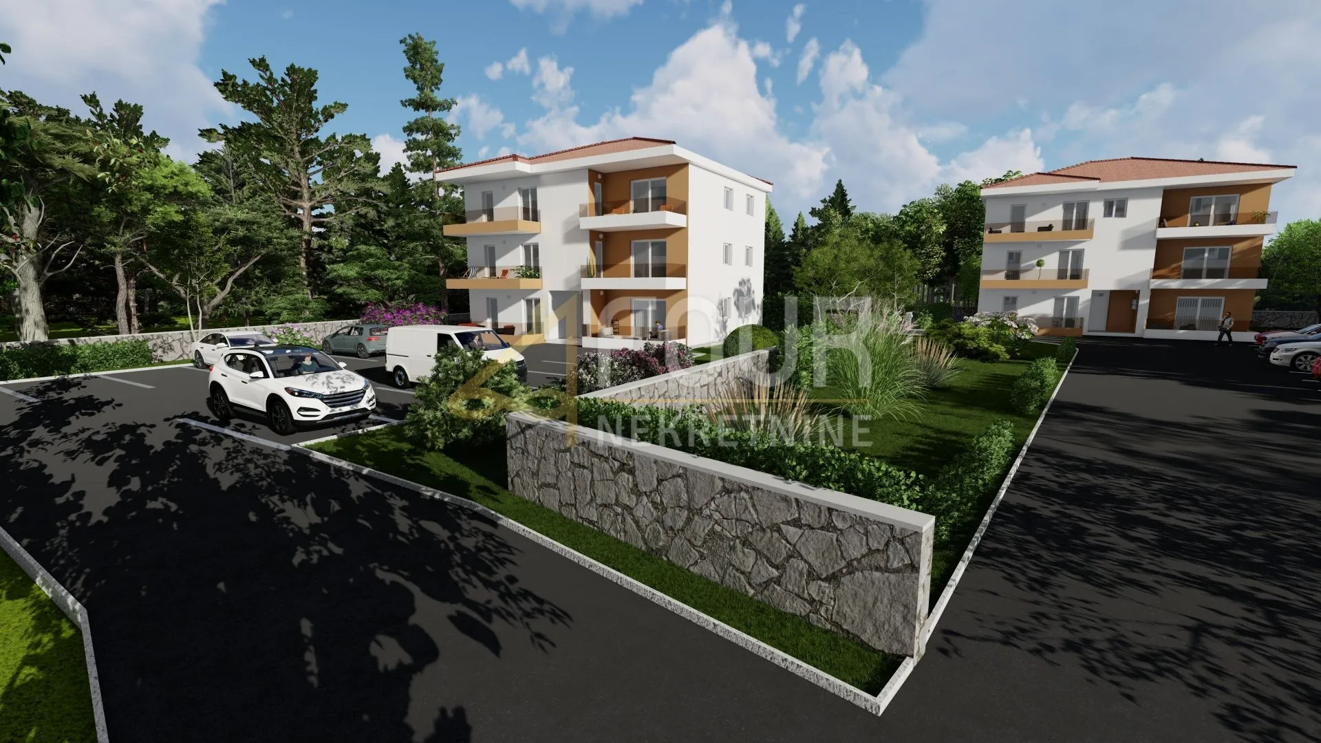 viškovo, kvalitetna novogradnja, 83.80m2, 3s+db, balkon - slika 2