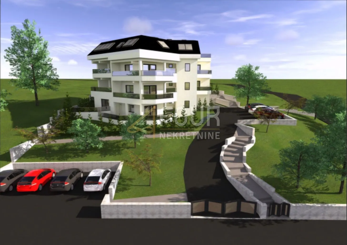 opatija, ičići, novogradnja, 2s+db, panoramski pogled - slika 3