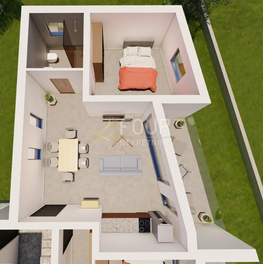 ika - 2s+db novogradnja s pogledom na more - slika 12