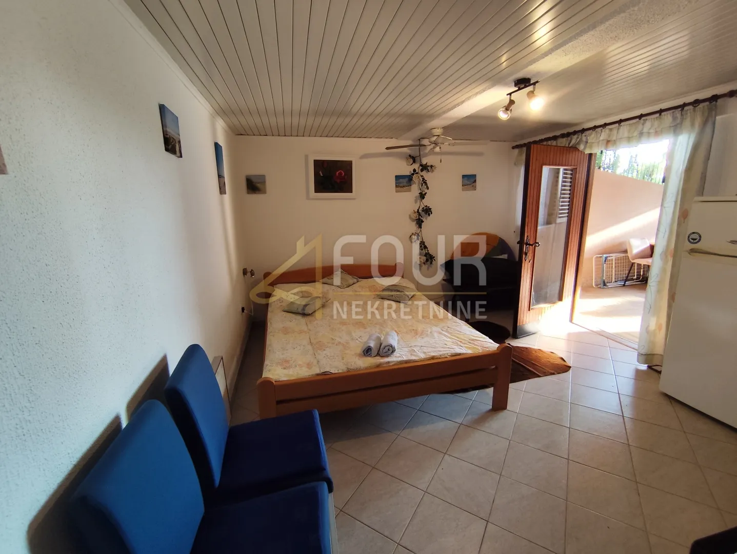 istra, medulin, 2 apartmana, okućnica, pogled na more - slika 14