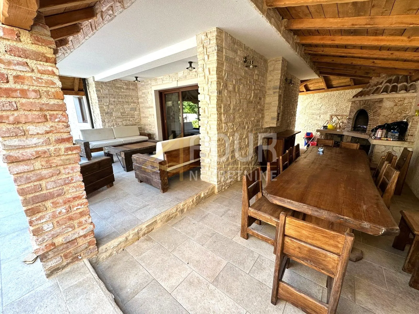 otok krk, soline - okolica, novogradnja s bazenom 149.76m2, konoba - slika 15