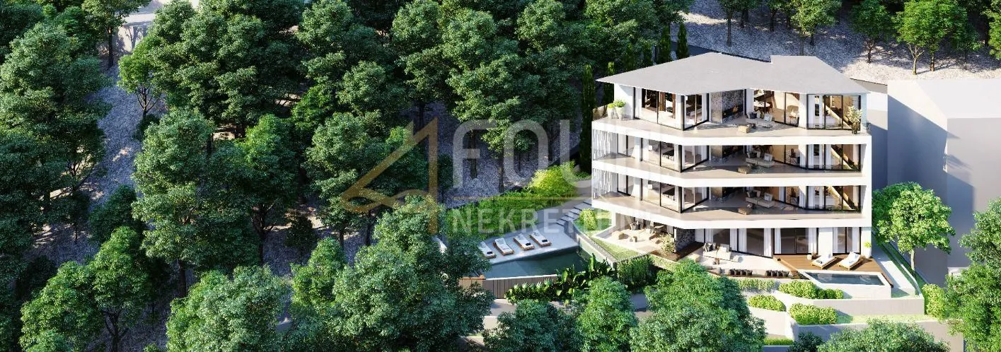 Opatija, luksuzan stan 152.43m2, 3s+db, terasa
