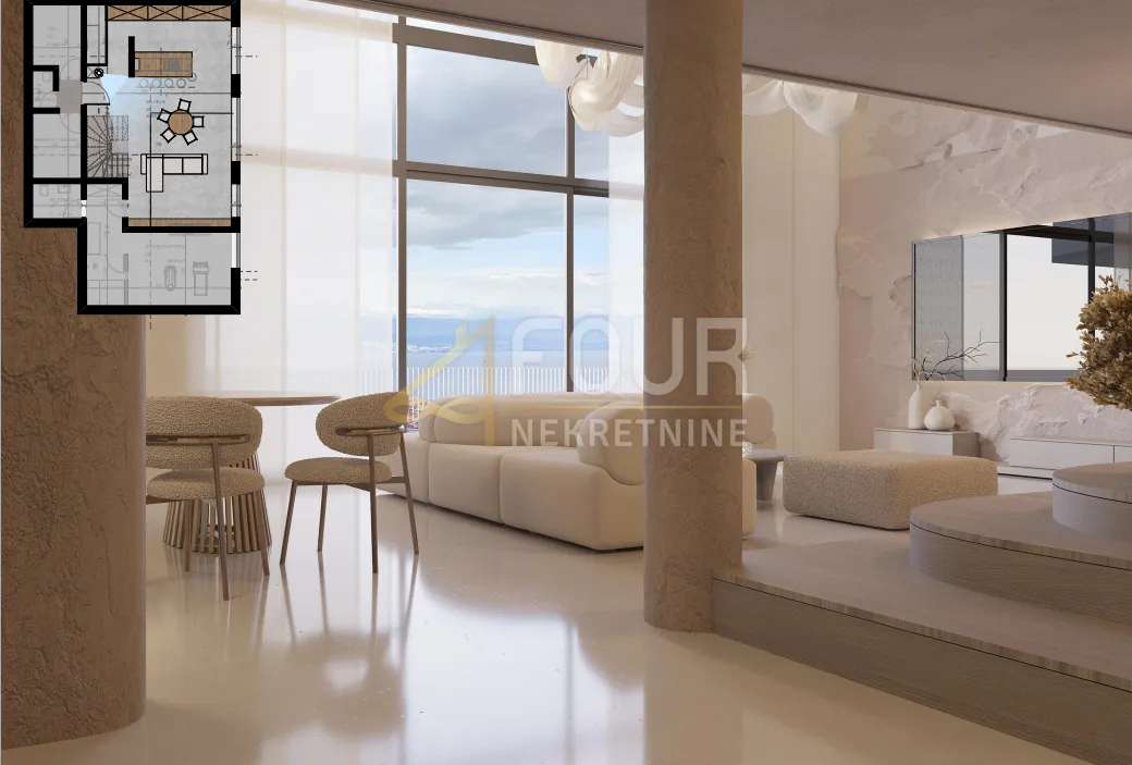 opatija, projekt - moderna vila s bazenom i pogledom na more - slika 9