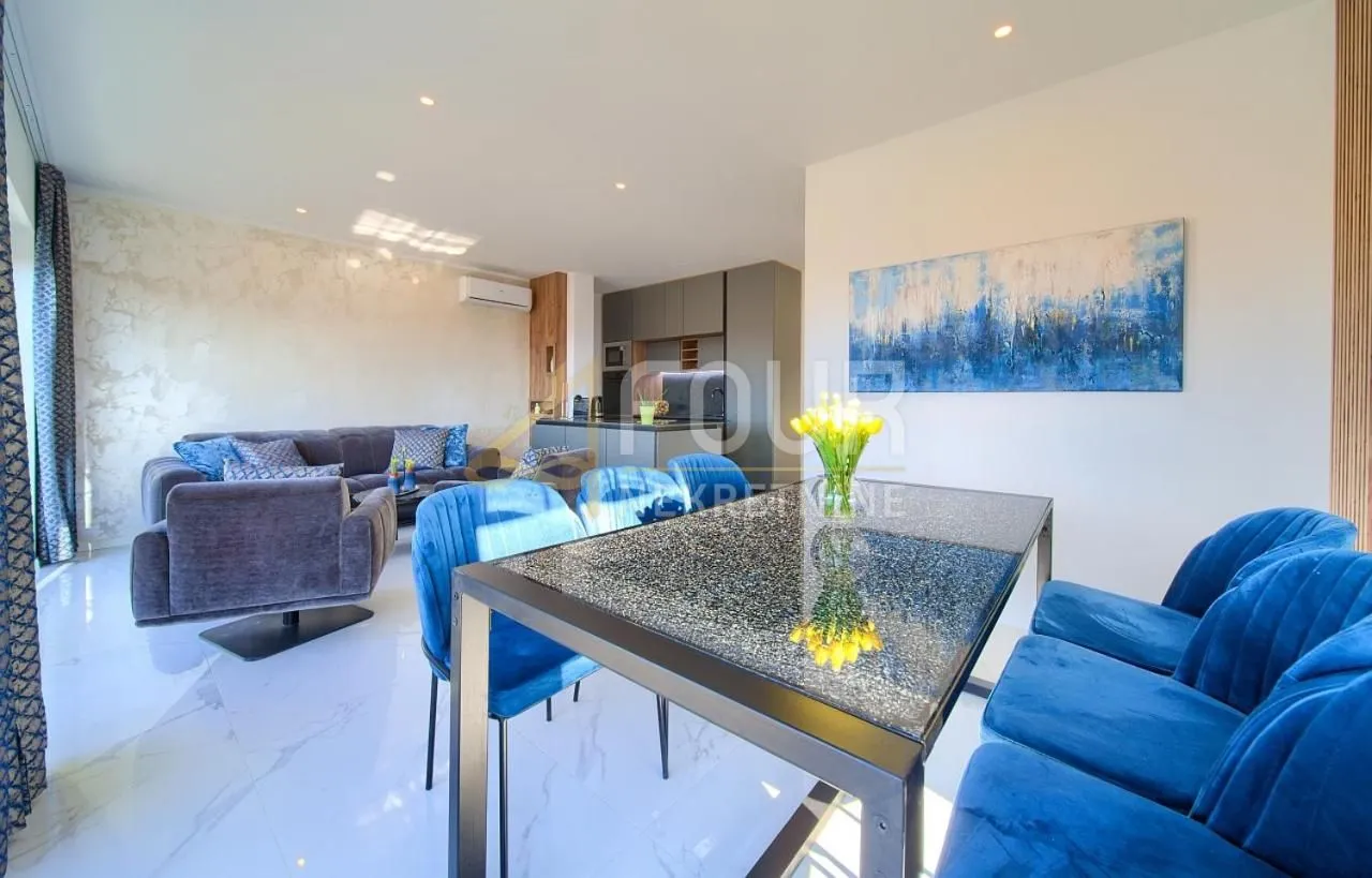otok krk, malinska, penthouse 95.82m2 - u naravi 2 stana, pogled na more - slika 6