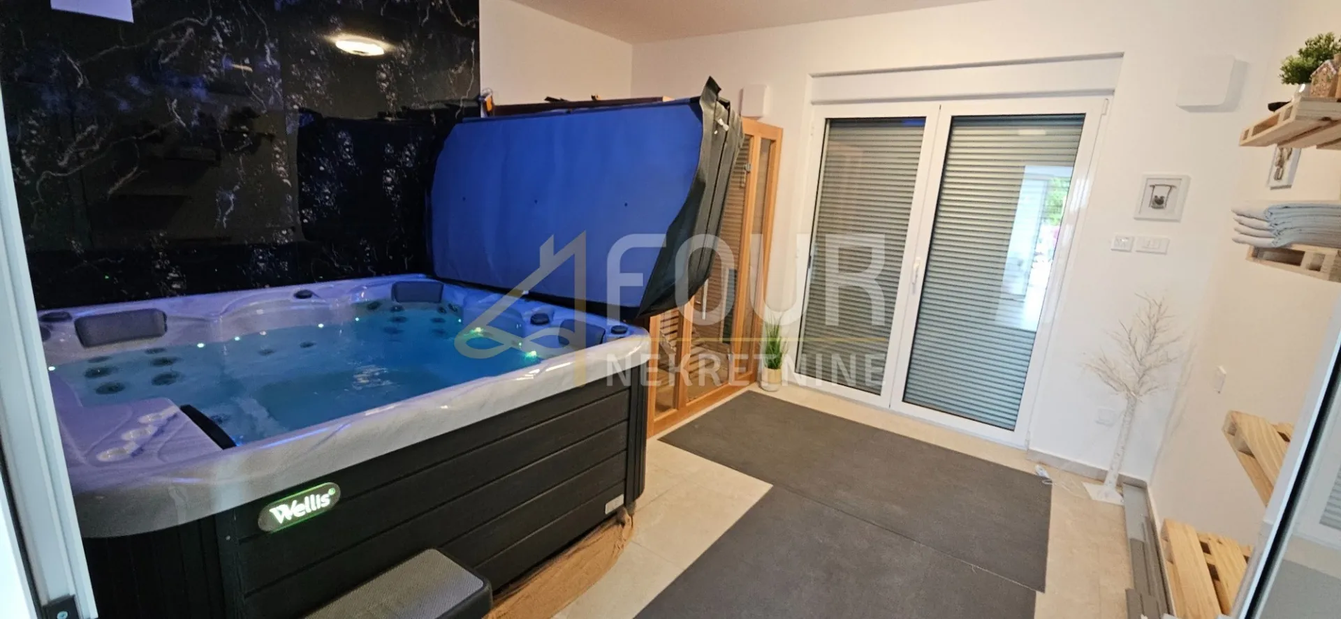 istra, cerovlje, vila s grijanim/slanim bazenom + wellness zona - slika 8
