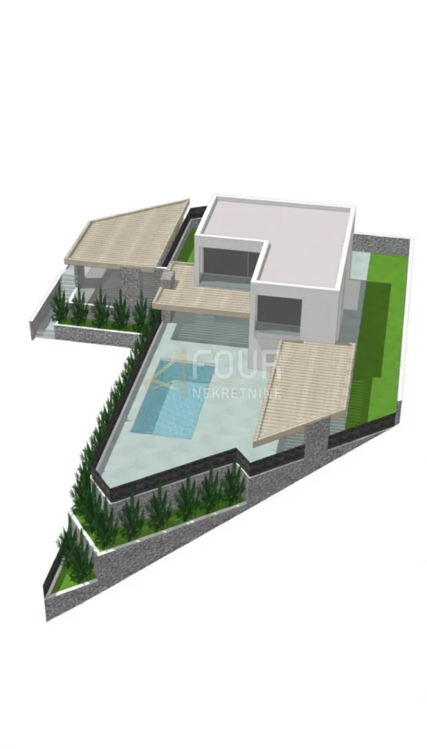Bribir, građevinsko zemljište 562m2 - Bribir, Vinodolska općina