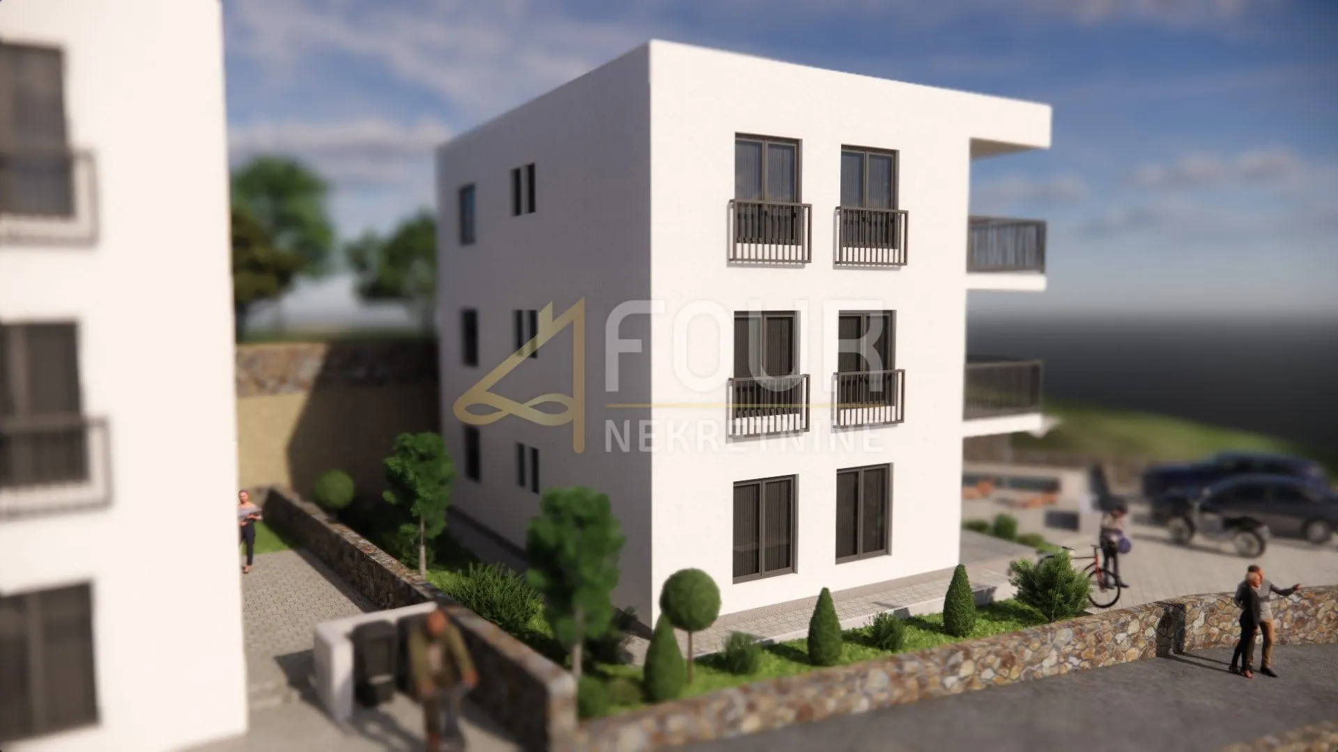 crikvenica, grižane, novogradnja, 62.72m2, 2s+db, zajednički bazen - slika 2