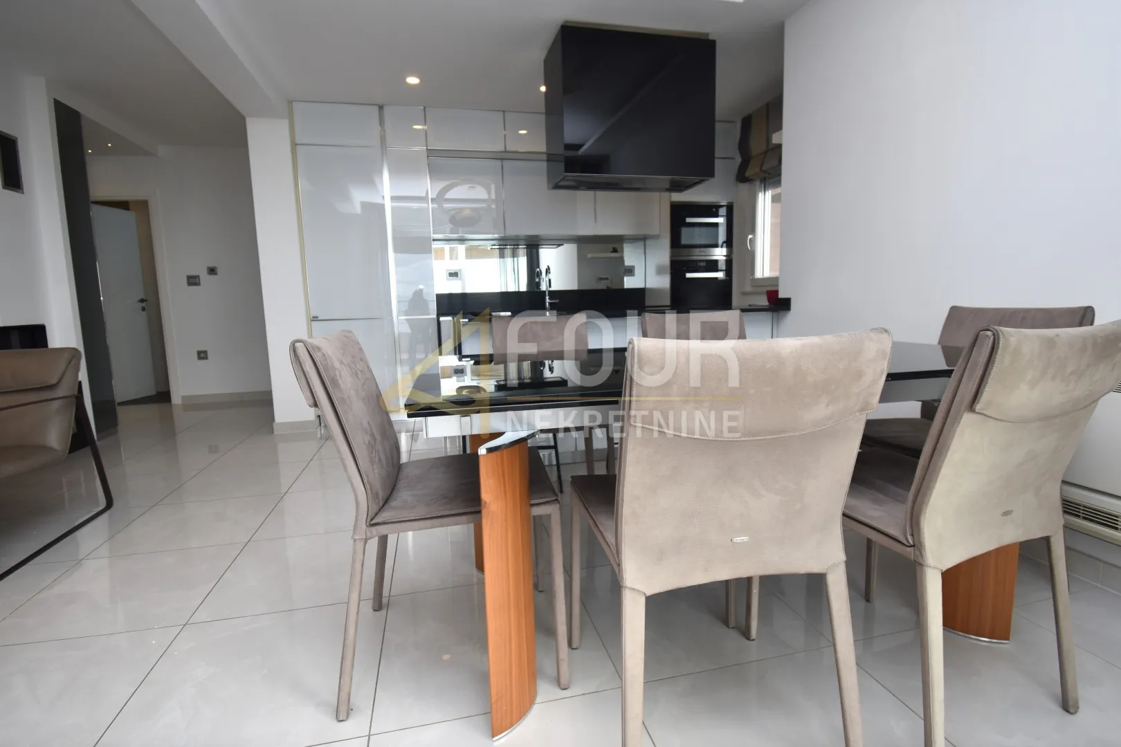 rijeka, donja drenova, 2s+db, 78.55m2, terasa, pogled na more - slika 9