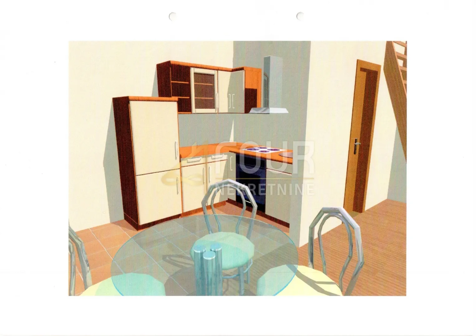 istra, červar-porat, 35.20m2, 2-sobni stan - slika 6