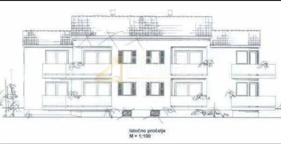 oprić, 567m2, građevinsko zemljište s projektom - slika 3