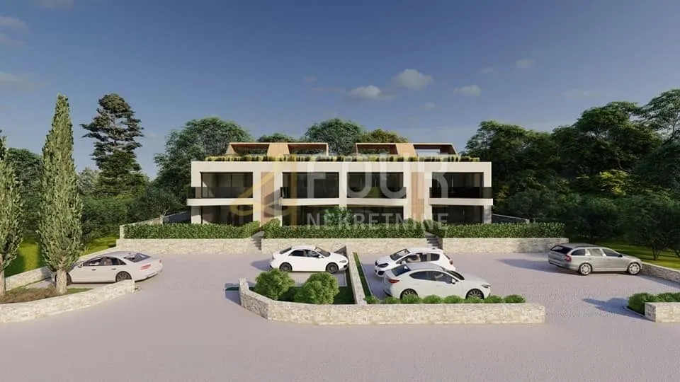 istra, poreč - okolica, 84.64m2, dvoetažni stan, balkon + krovna terasa - slika 10