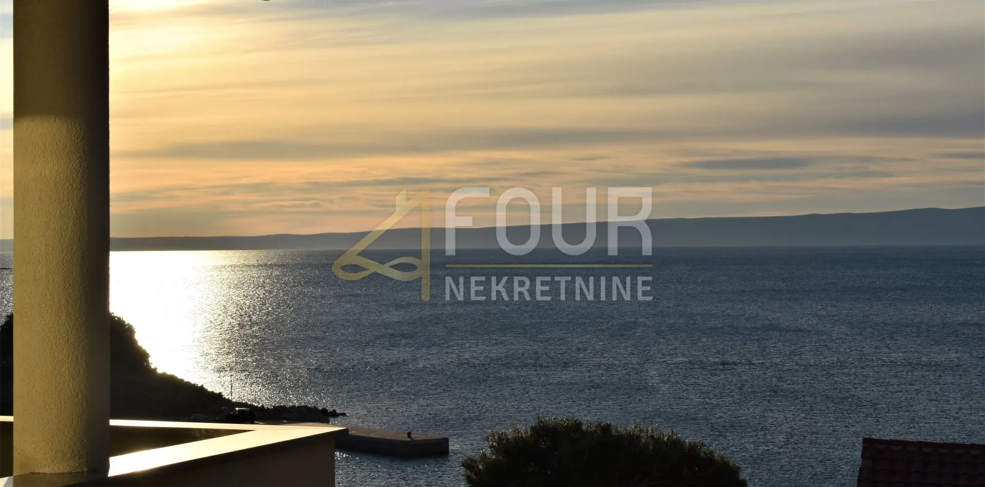 otok krk, stara baška, apartman 110m2, 1. red do mora - slika 28