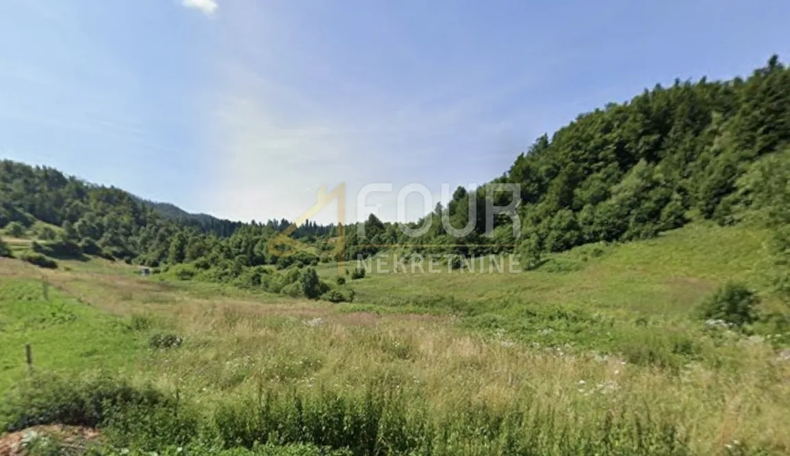 gorski kotar, crni lug, zemljište 2.219m2 - slika 3