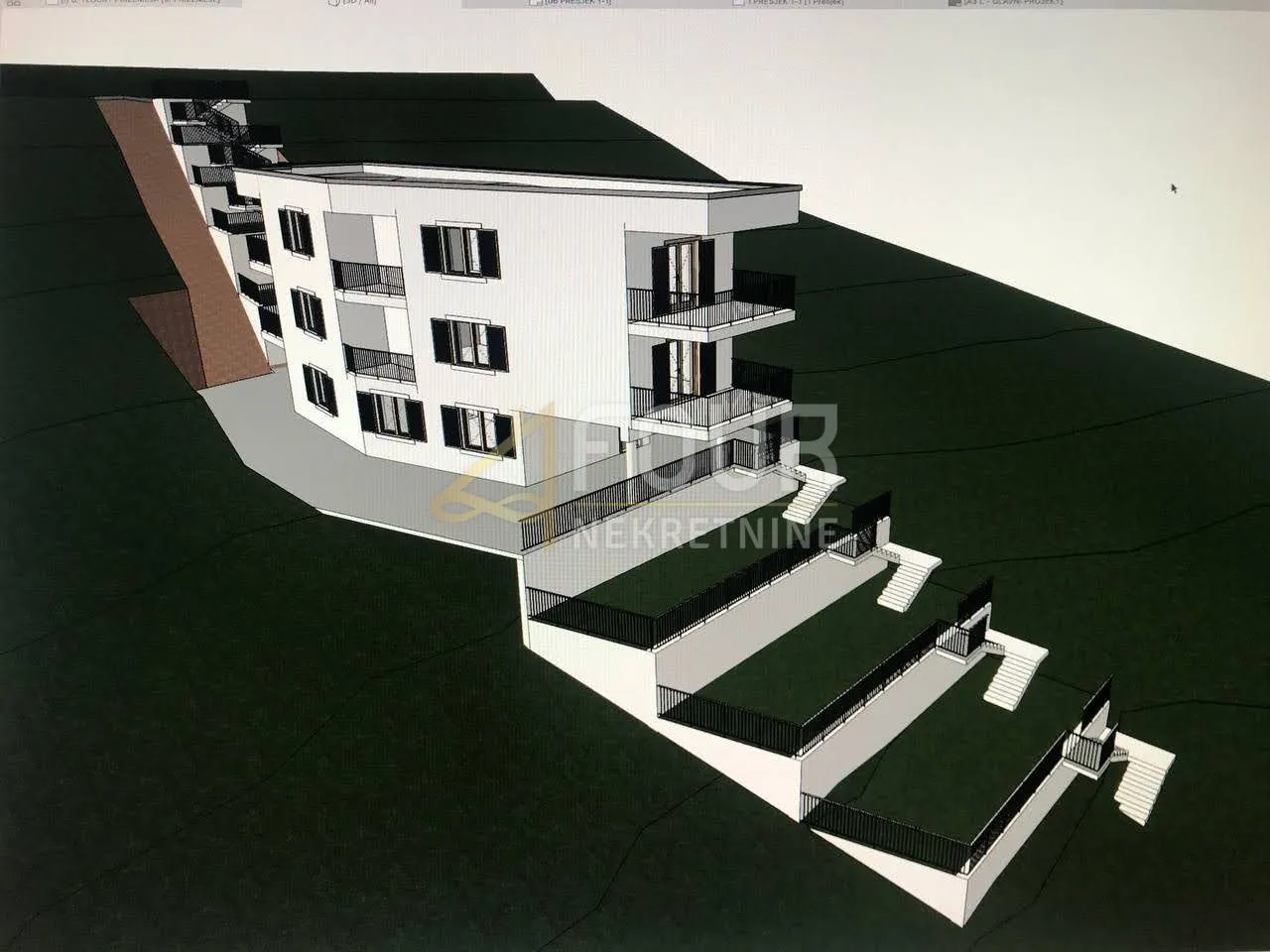 Opatija, Poljane, građevinsko zemljište 775m2 - Poljane, Opatija