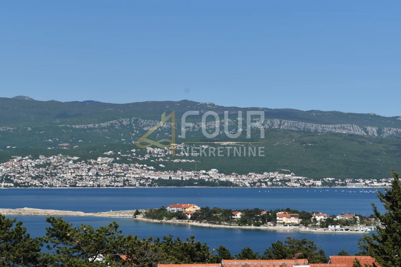 Otok Krk - Šilo, novogradnja s pogledom na more - Šilo, Dobrinj