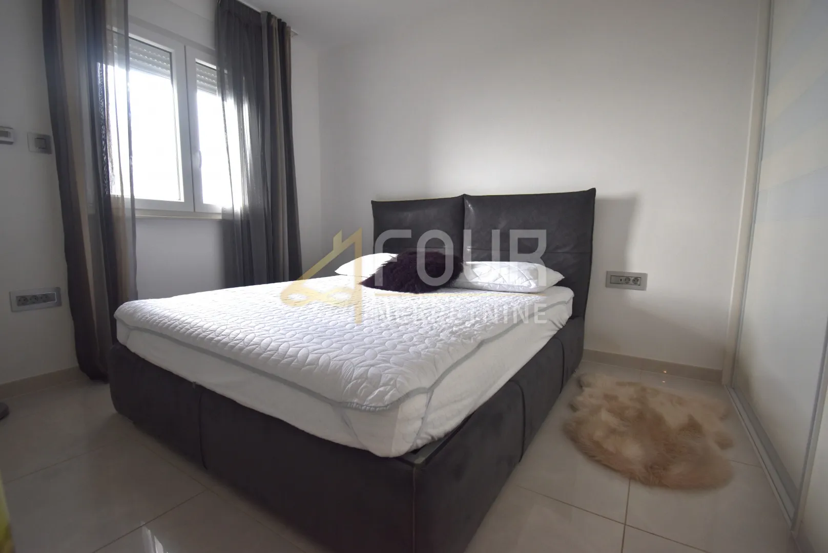 rijeka, donja drenova, 2s+db, 78.55m2, terasa, pogled na more - slika 11