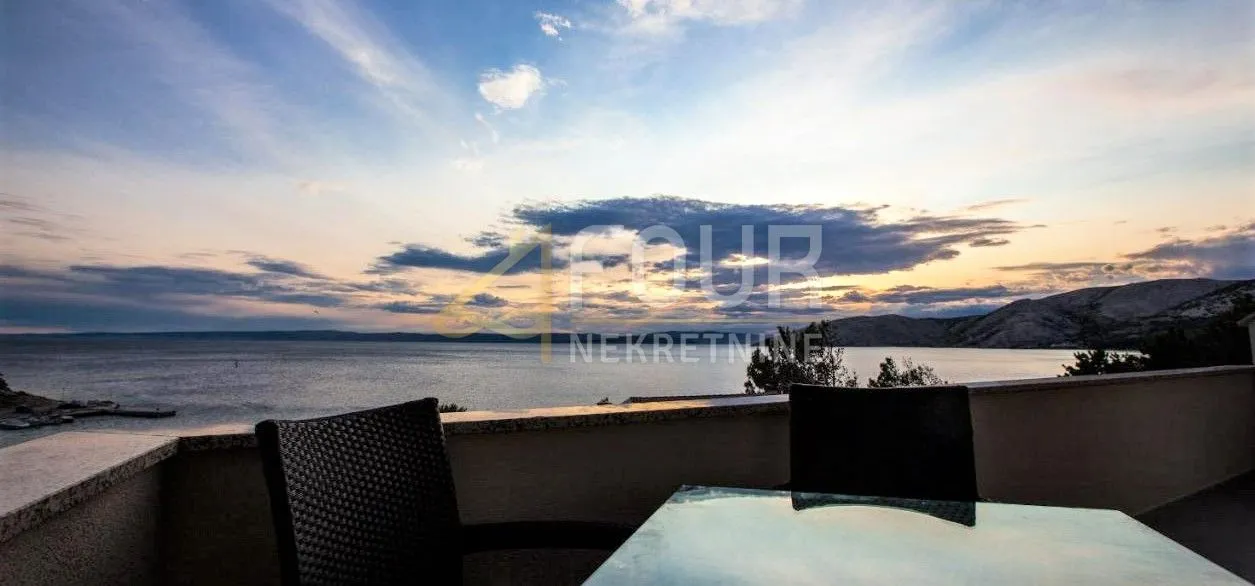 otok krk, stara baška, apartman 110m2, 1. red do mora - slika 25