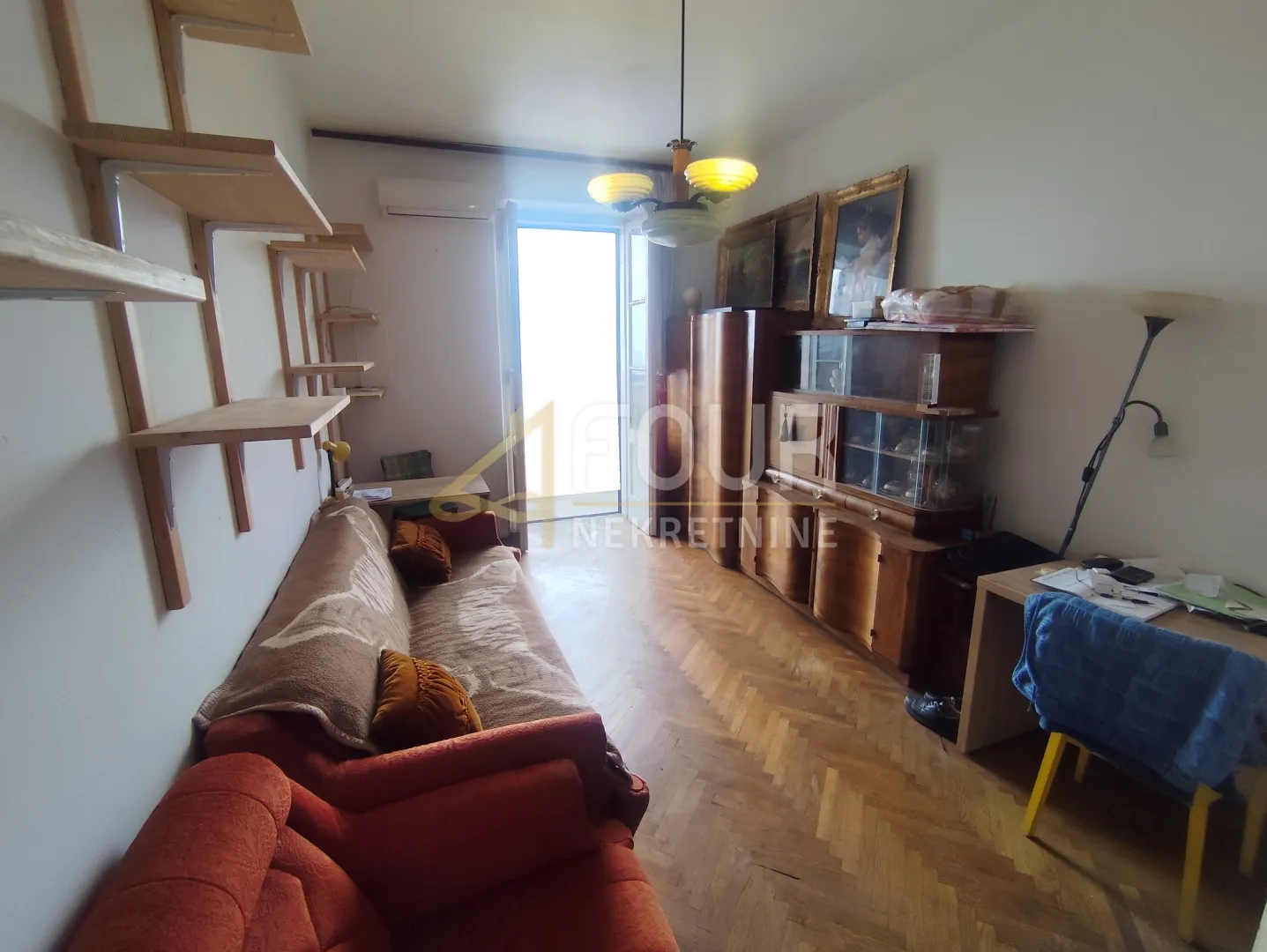 najam, rijeka, brajda, 61.83 m2, 2skl, balkon, pogled na more i grad - slika 2