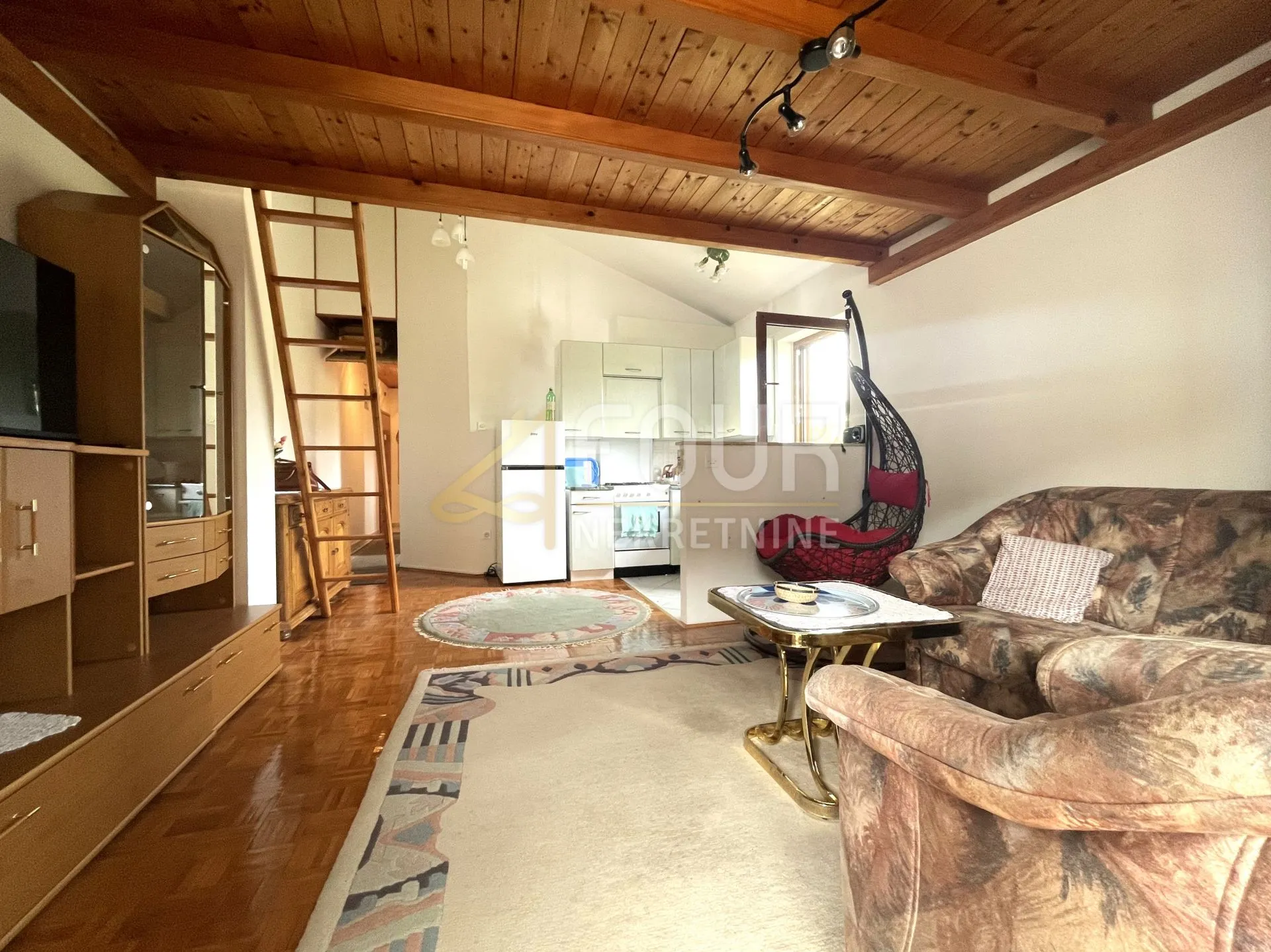 crikvenica, 41.95m2, 1s+db, lođa, pogled na more - slika 2