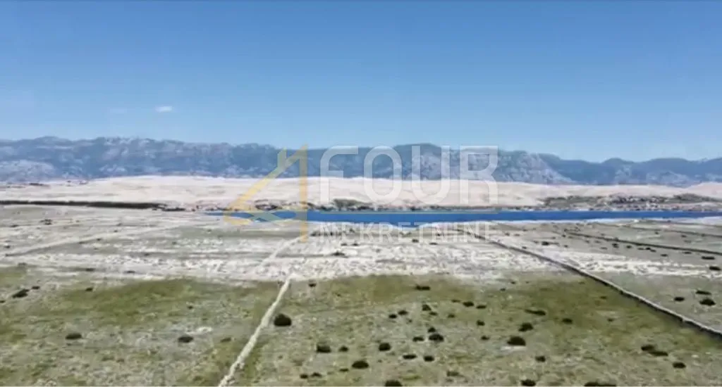 Otok Pag, Novalja, zemljište 134.803m2