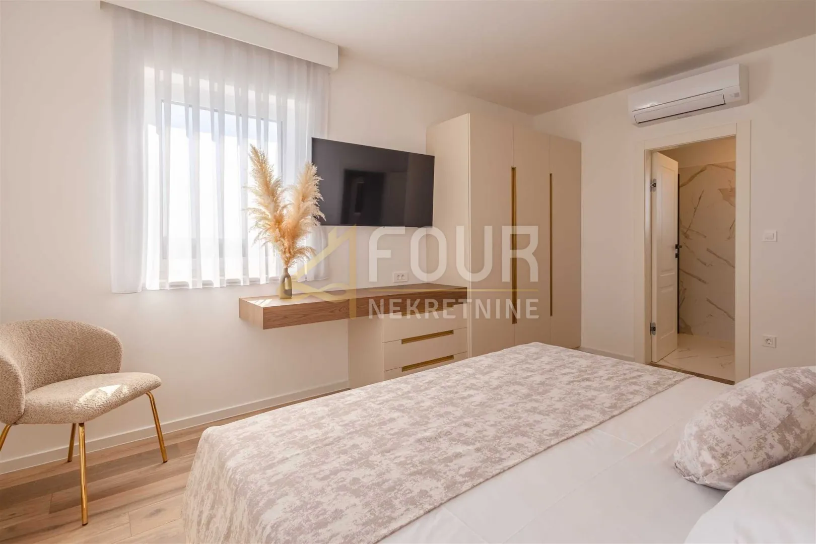 otok krk, dobrinj - okolica, dizajnerska vila s bazenom - slika 15