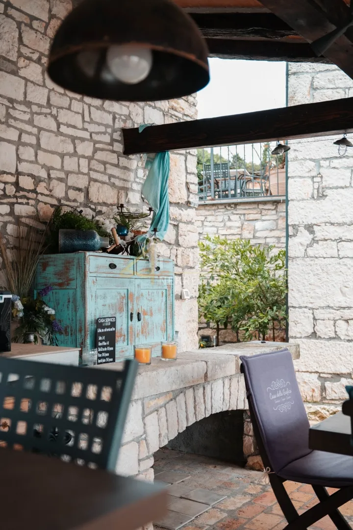 istra, tinjan, prekrasno imanje, dvije kamene kuće s bazenom - slika 11