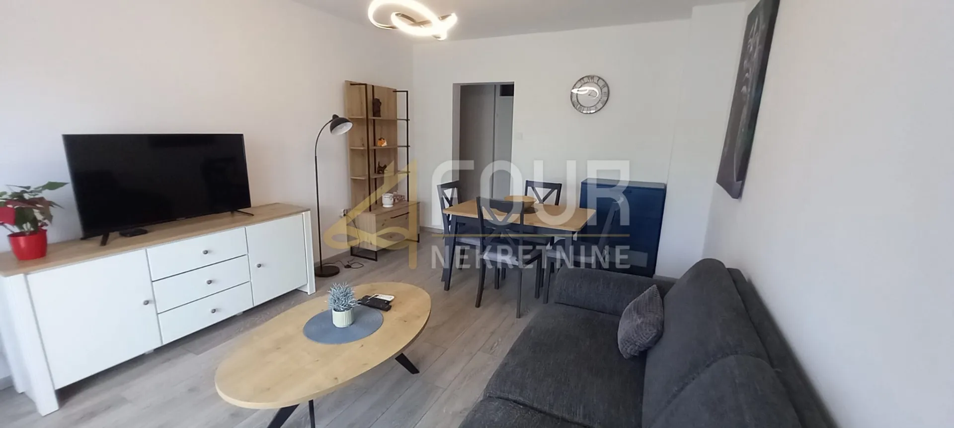 rijeka, donja drenova, 47.75m2, modreno uređen stan, balkon - slika 3