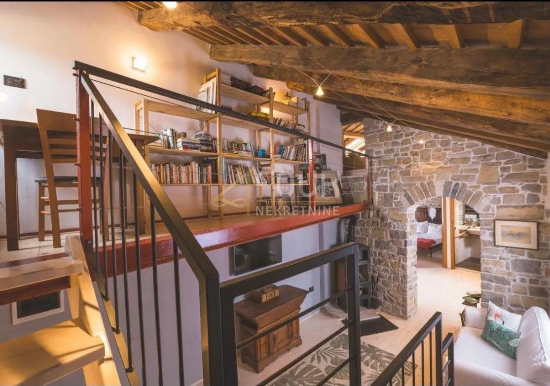 istra, oprtalj, šarmantna kamena vila, 3 apartmana - slika 4