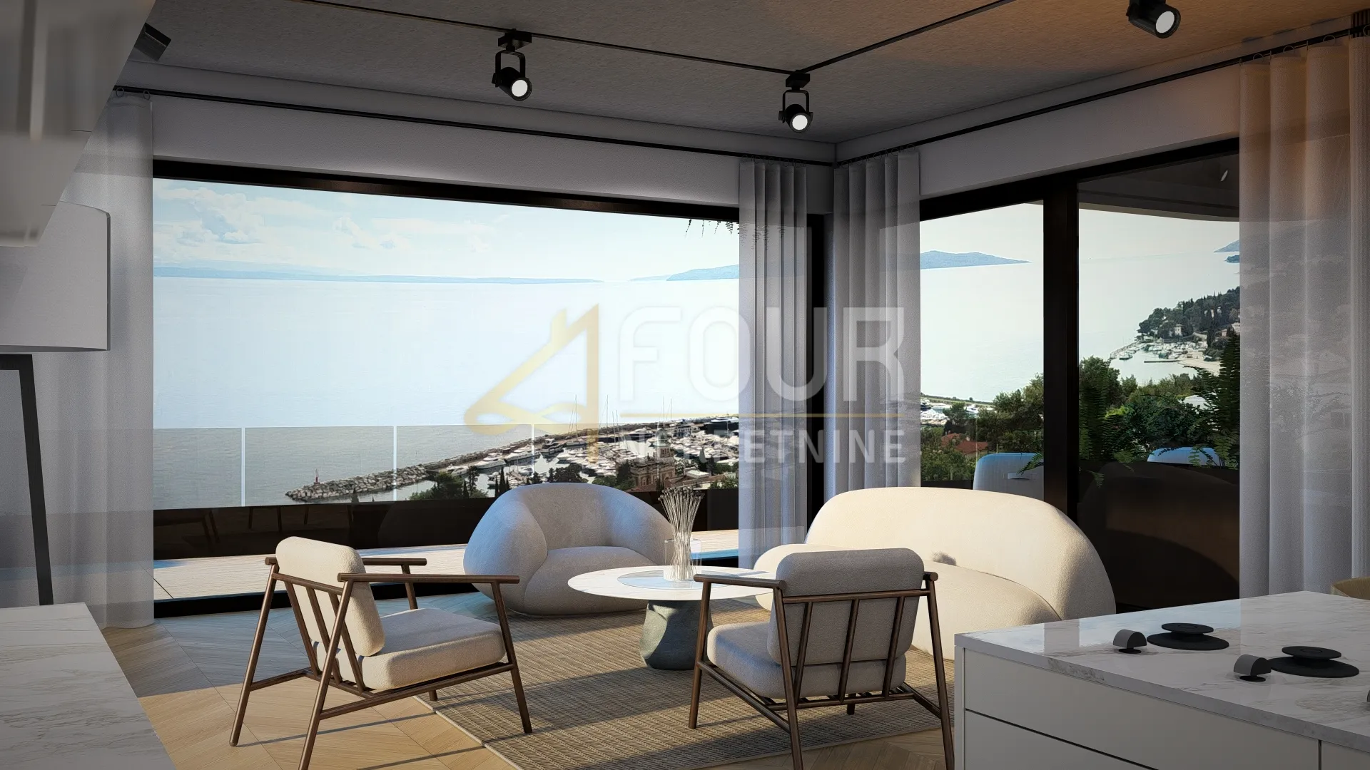 opatija, ičići, ekskluzivna novogradnja - penthouse! - slika 18