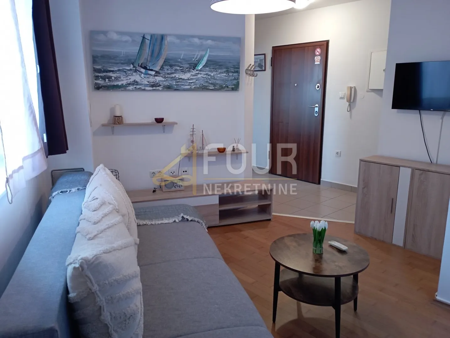 otok krk, grad krk, 42.68m2, 1s+db, terasa i vrt 45.50m2 - slika 3