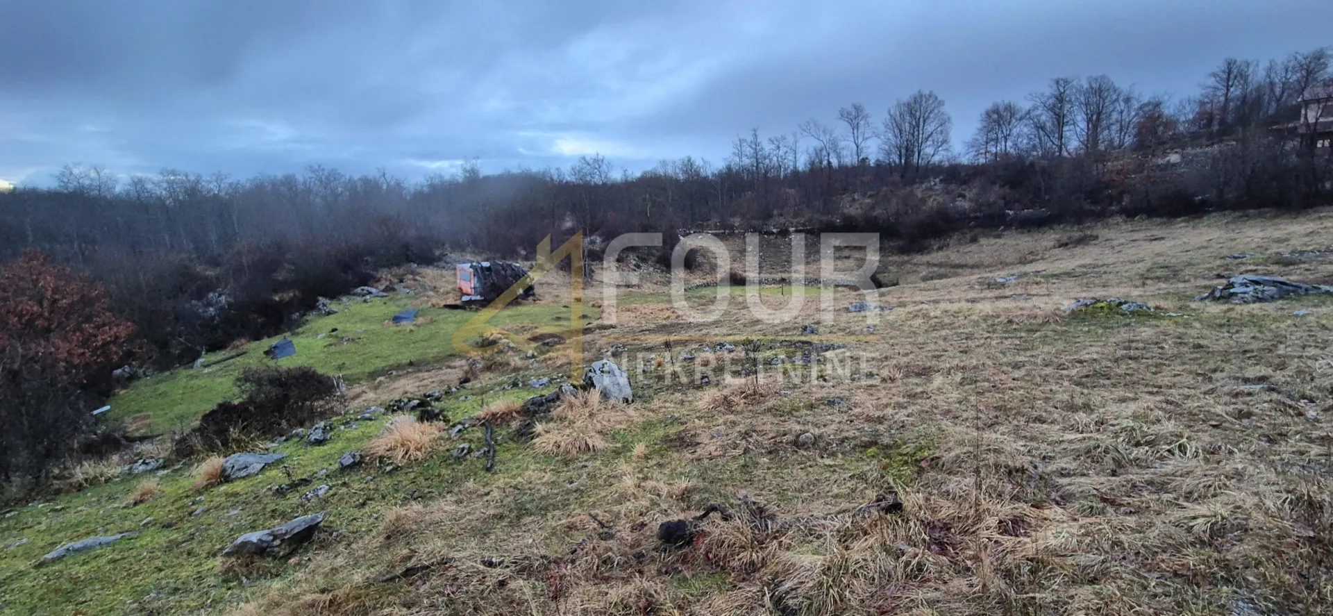 Klana - Breza, zemljište 750m2 - Breza, Klana