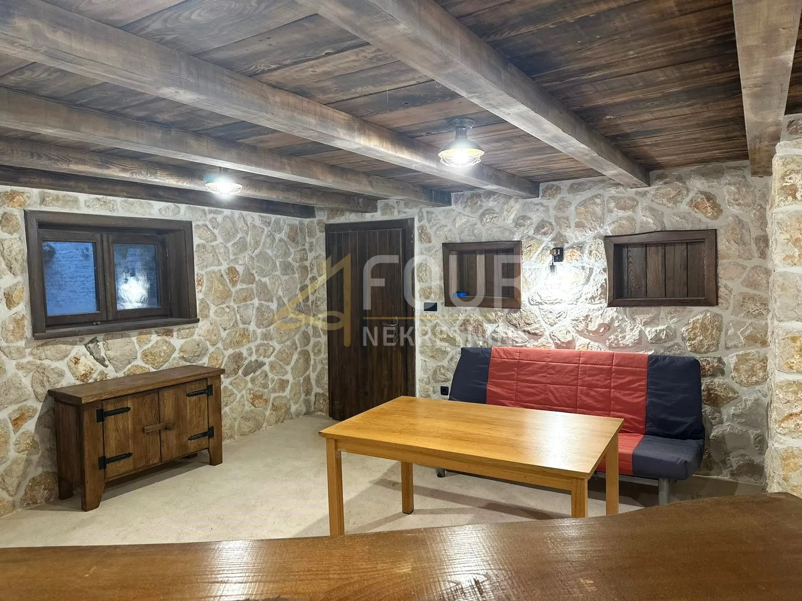 otok krk, soline - okolica, novogradnja s bazenom 149.76m2, konoba - slika 21