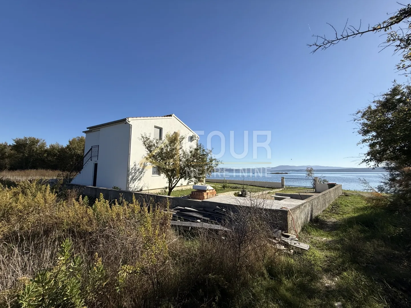 zadar, posedarje, samostojeća kuća, prvi red do mora ! - slika 4