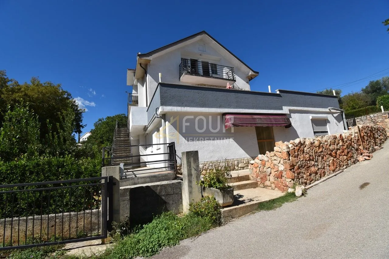 otok krk, kuća s 3 apartmana i pogledom na more - slika 41