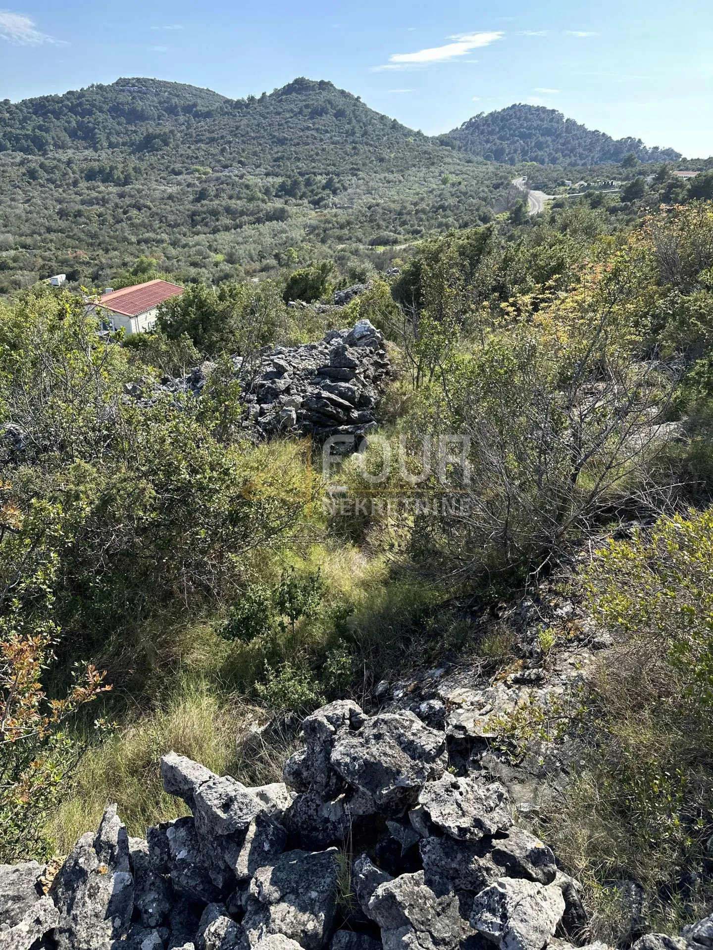 dugi otok, sali, građevinsko zemljište, pogled na more - slika 6