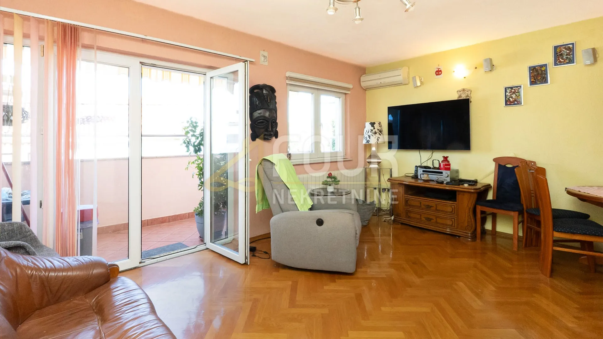 rijeka, donja drenova, 64.46m2, 2s+db, 2 balkona - slika 1