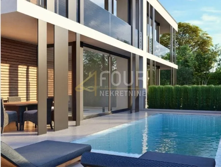 Istra, Poreč, luksuzan stan s bazenom, 77.03m2, 2s+db