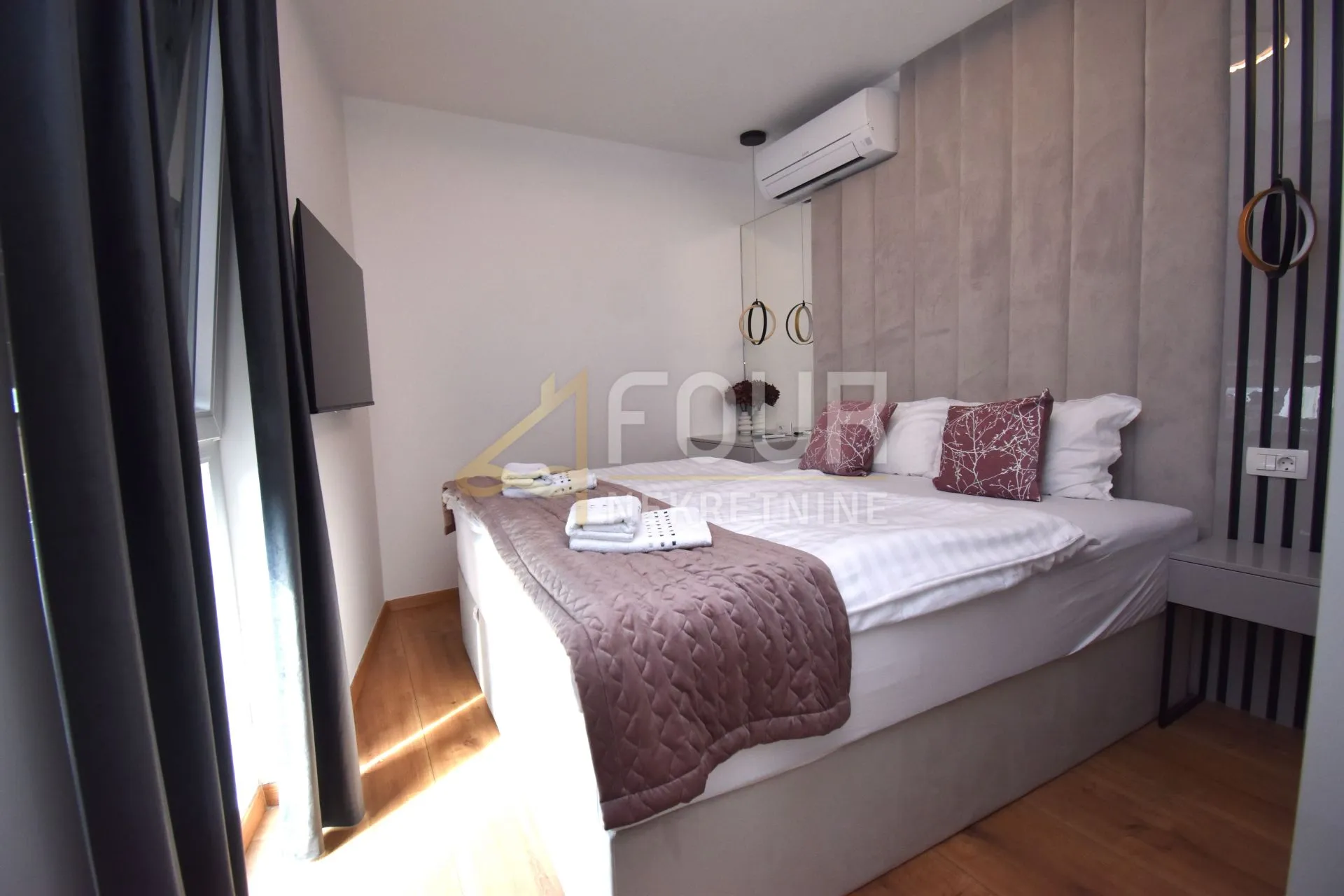 otok krk, malinska, novogradnja, 88.42m2, 3s+db, bazen, okućnica - slika 10