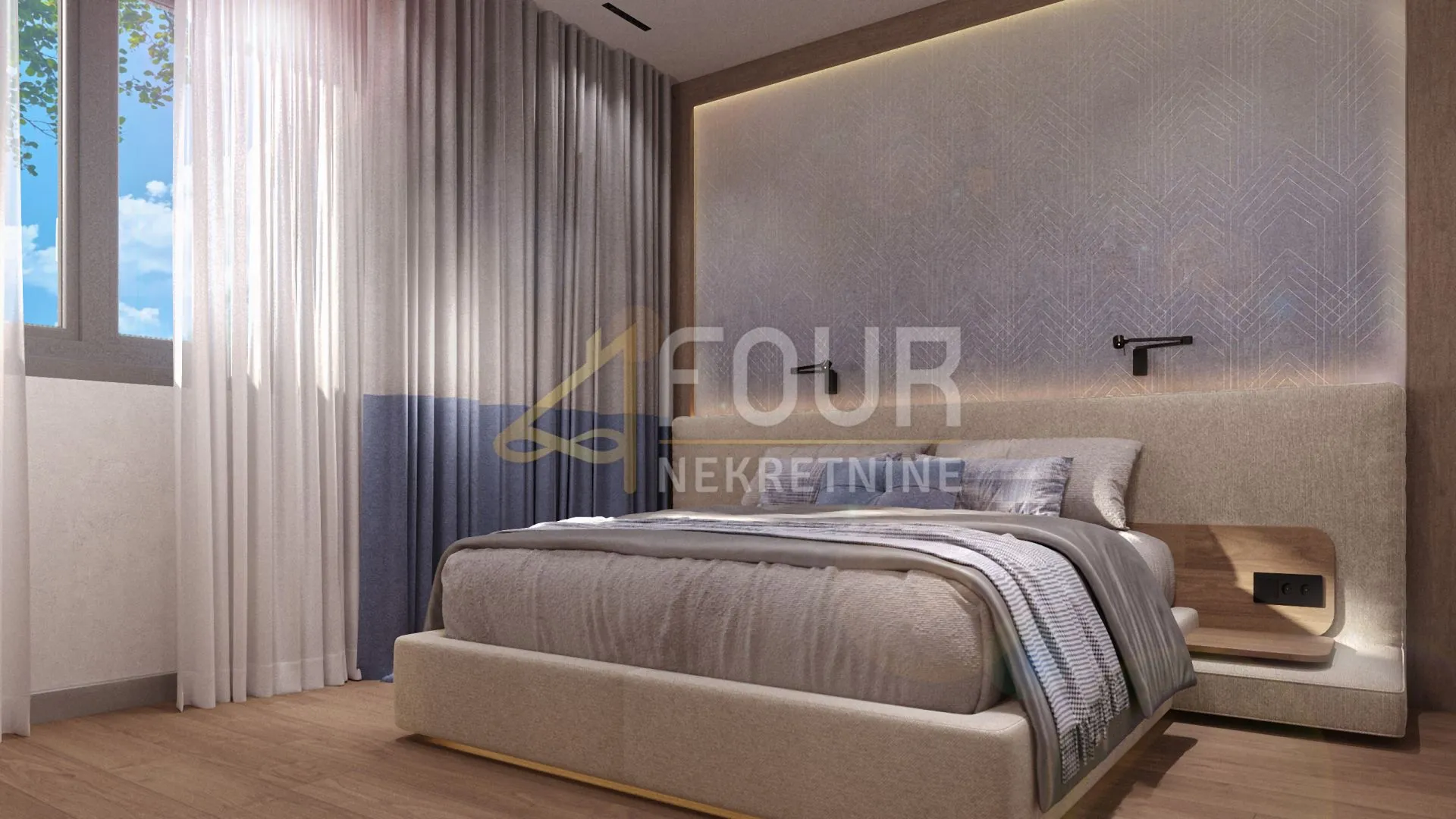 rijeka, kantrida, luksuzna novogradnja, 91.39m2, 2s+db, terasa - slika 3