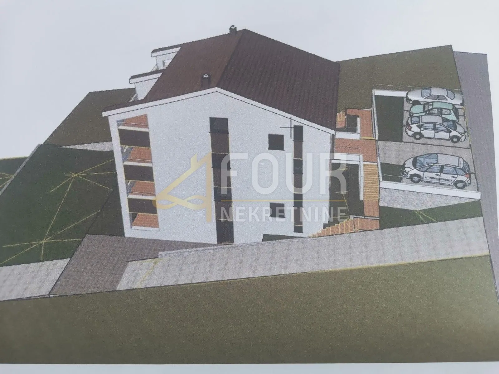 crikvenica, dramalj, novogradnja, 88.62m2, dvoetažni stan - slika 8