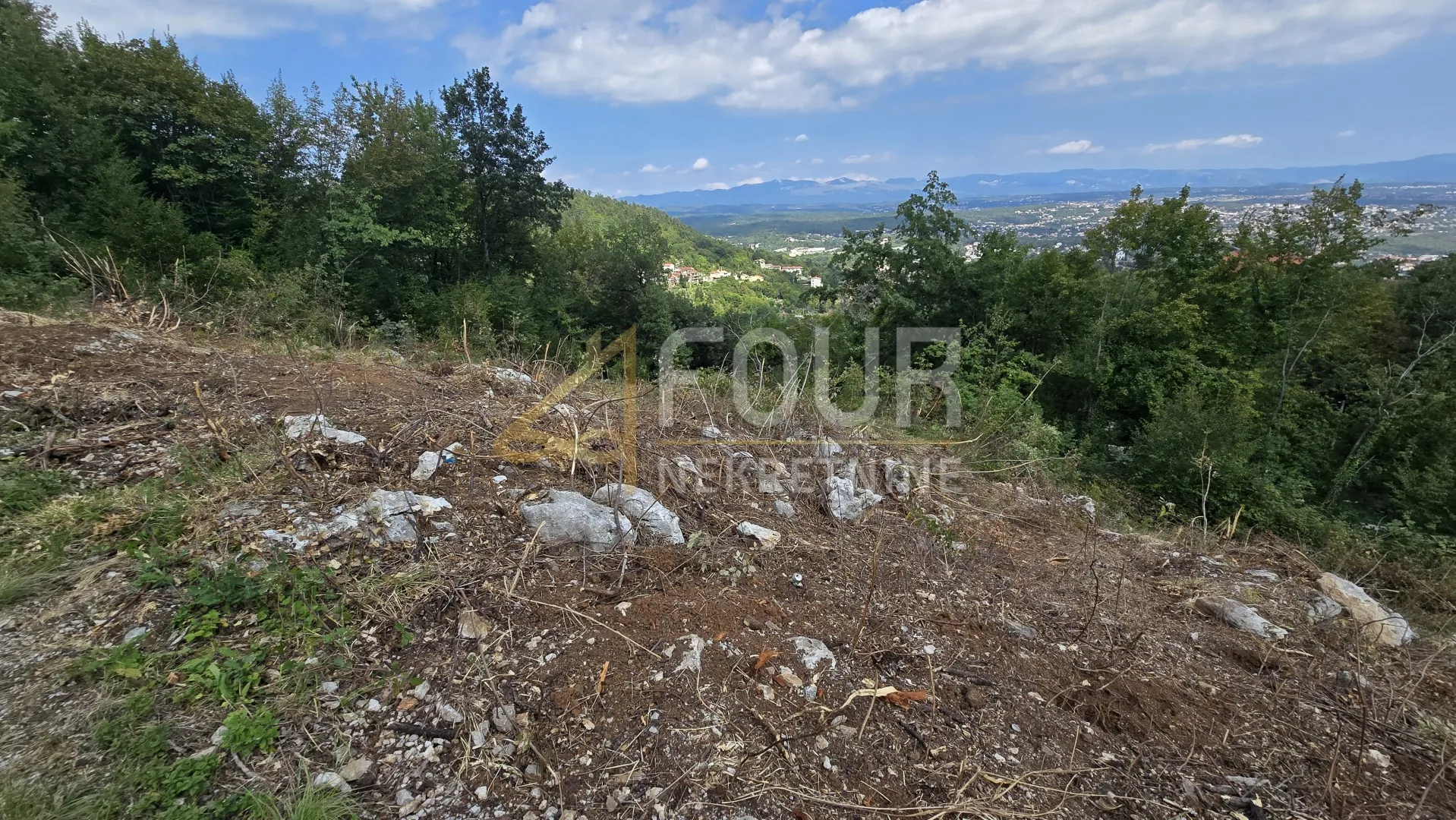 Matulji - okolica, građevinsko zemljište - započeta gradnja, 1.396m2 - Rukavac, Matulji